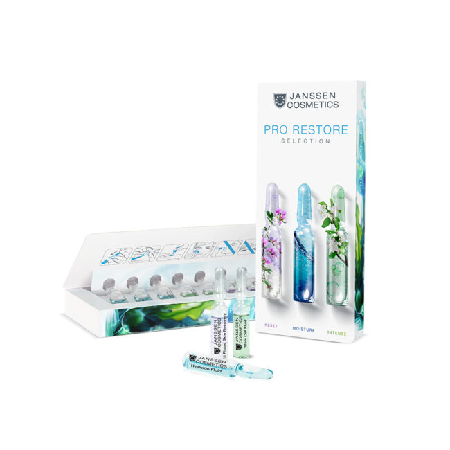 PRO RESTORE Selection - 7 napos ampullakúra intenzíven hidratálja, vitalizálja és támogatja a bőrbarriert, hogy bőröd frissebb, rugalmasabb legyen.